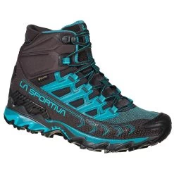 La Sportiva Ultra Raptor II Mid Wide GTX Womens Hiking Boot - Carbon/Topaz -Outdoor Sport Store UltraRaptorIIMid 1 301401 1