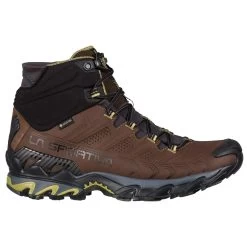 La Sportiva Ultra Raptor II Mid Leather Wide GTX Mens Hiking Boot - Chocolate/Cedar 10 La Sportiva Ultra Raptor II Mid Leather Wide GTX Mens Hiking Boot - Chocolate/Cedar -Outdoor Sport Store UltraRaptorIIMidLeatherGTX 4