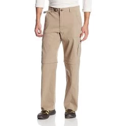 PrAna Stretch Zion Convertible Mens Pant 30 Inseam -Outdoor Sport Store ZionConvertibledarkkahki.2jpg 237562