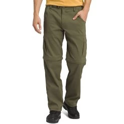 PrAna Stretch Zion Convertible Mens Pant 30 Inseam -Outdoor Sport Store ZionConvertiblegreen 354366