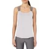 PrAna Waterfall Womens Tank Top -Outdoor Sport Store prAnaWomensWaterfallTank Silver 1