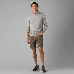 PrAna Brion II Mens Shorts 9 Inseam -Outdoor Sport Store prana Brion II Mens Shorts Mud 03