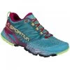 La Sportiva Akasha II Womens Trail Running Shoe - Topaz/Red Plum -Outdoor Sport Store topazshoe 384531
